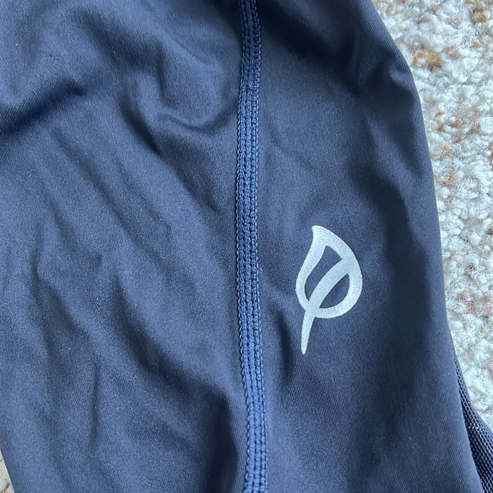 p’tula Black High-Waisted athletic sporty Leggings - Picture 6 of 12